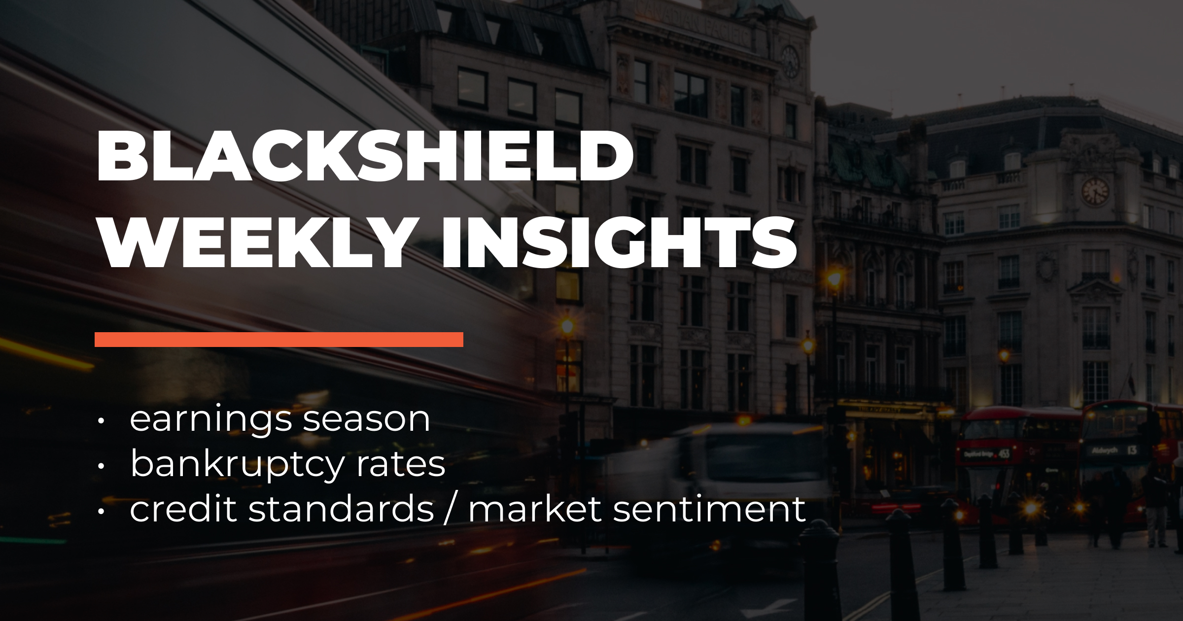 Key asset classes performance and Top charts of the week