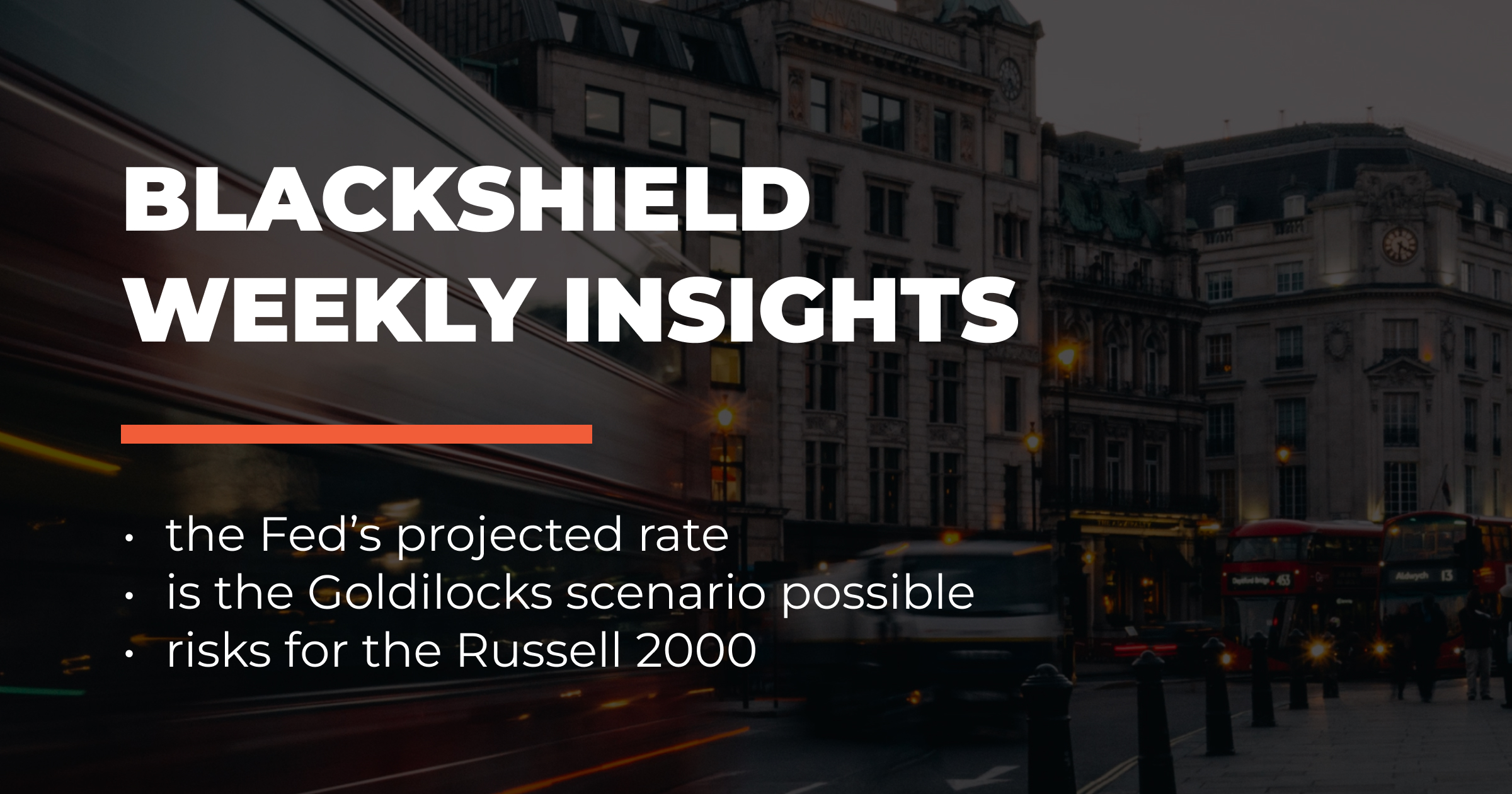 Key asset classes performance and Top charts of the week