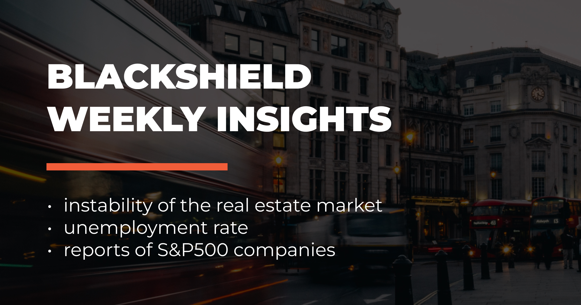 Key asset classes performance and Top charts of the week